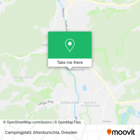 Карта Campingplatz Altenburschla