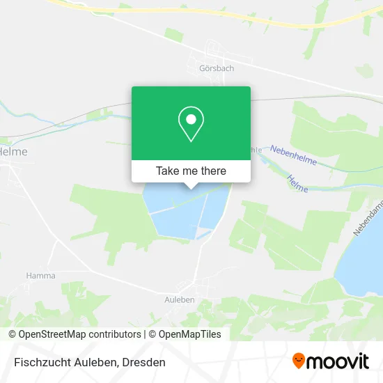 Карта Fischzucht Auleben