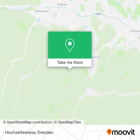 Карта Hochzeitswiese