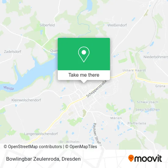 Карта Bowlingbar Zeulenroda