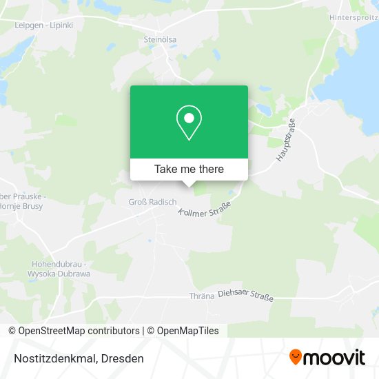 Карта Nostitzdenkmal