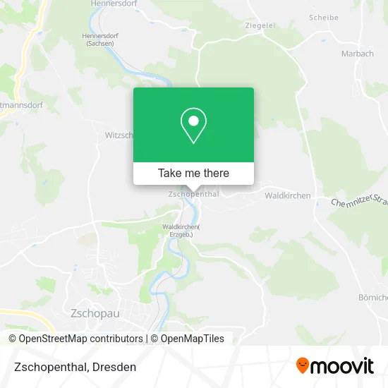 Карта Zschopenthal