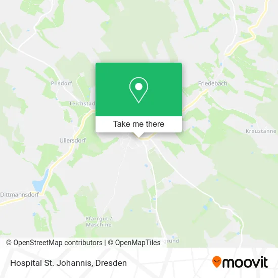 Hospital St. Johannis map