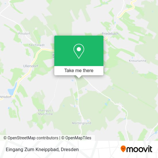 Карта Eingang Zum Kneippbad