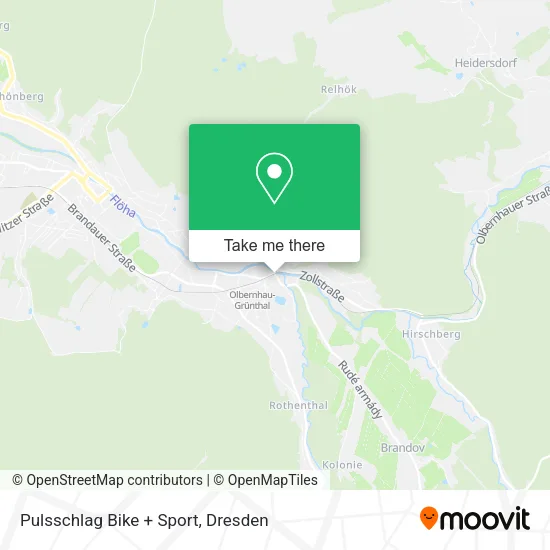 Карта Pulsschlag Bike + Sport
