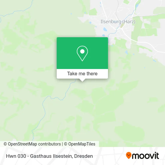Карта Hwn 030 - Gasthaus Ilsestein