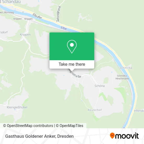 Карта Gasthaus Goldener Anker