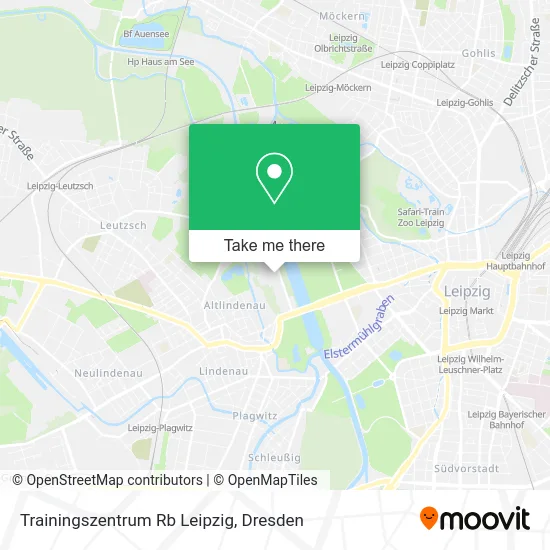 Карта Trainingszentrum Rb Leipzig