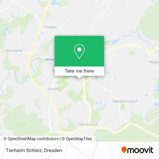 Карта Tierheim Schleiz