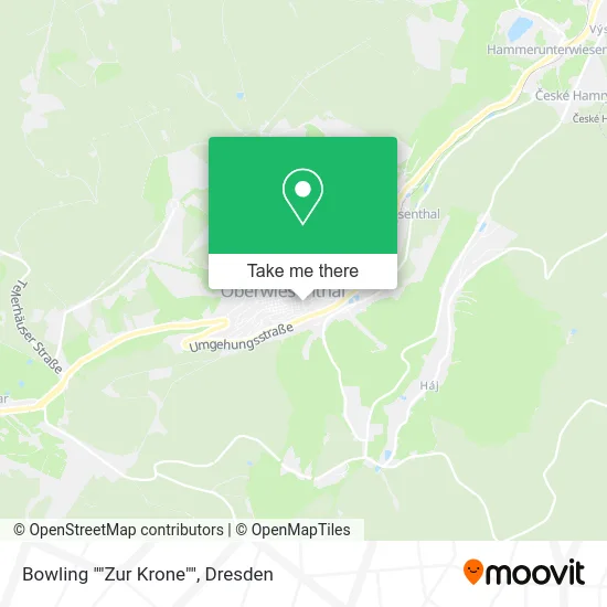 Карта Bowling ""Zur Krone""