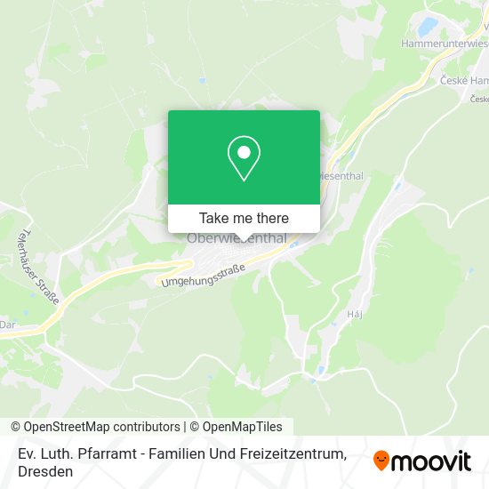 Карта Ev. Luth. Pfarramt - Familien Und Freizeitzentrum