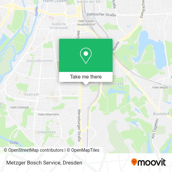 Карта Metzger Bosch Service
