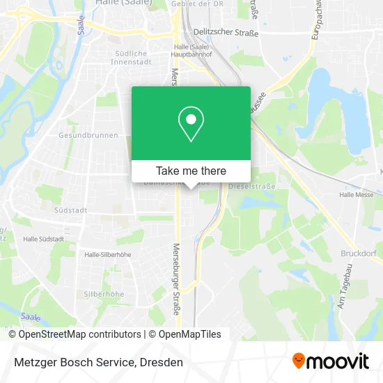 Карта Metzger Bosch Service