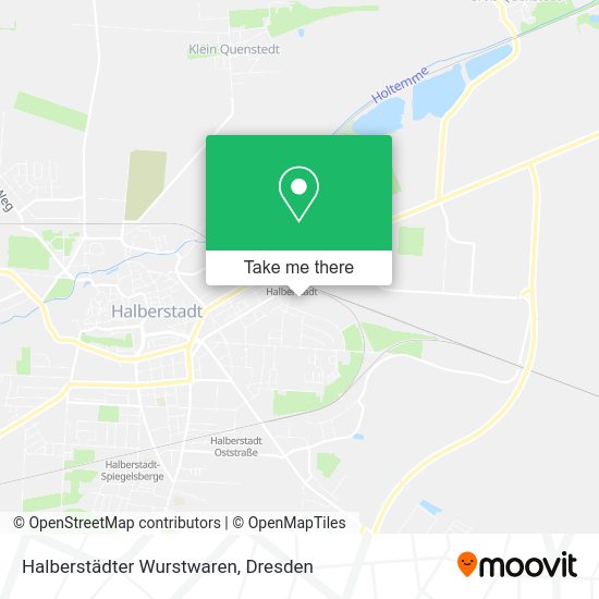Карта Halberstädter Wurstwaren