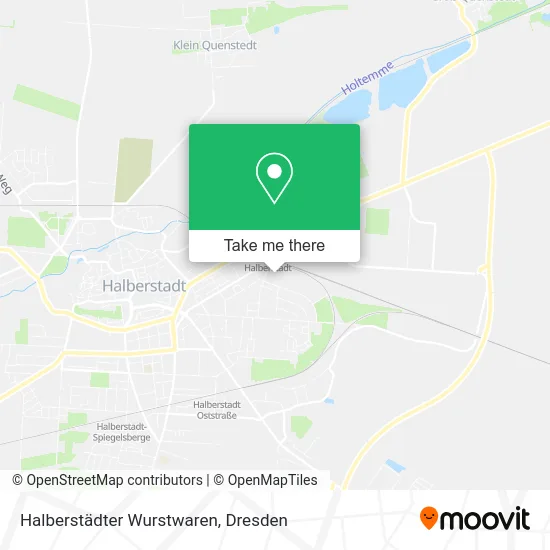 Карта Halberstädter Wurstwaren