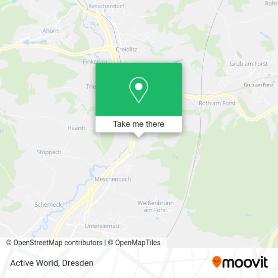 Карта Active World