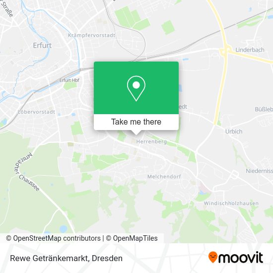 Карта Rewe Getränkemarkt