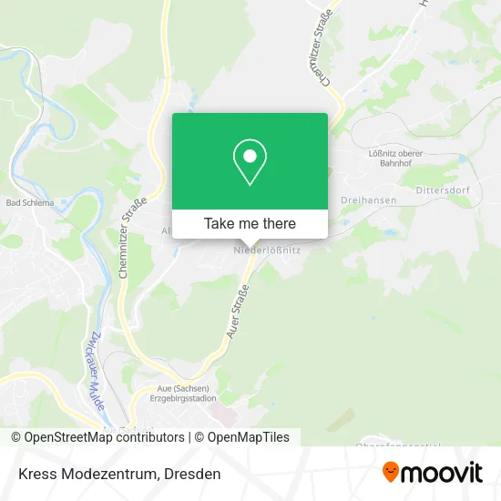 Карта Kress Modezentrum