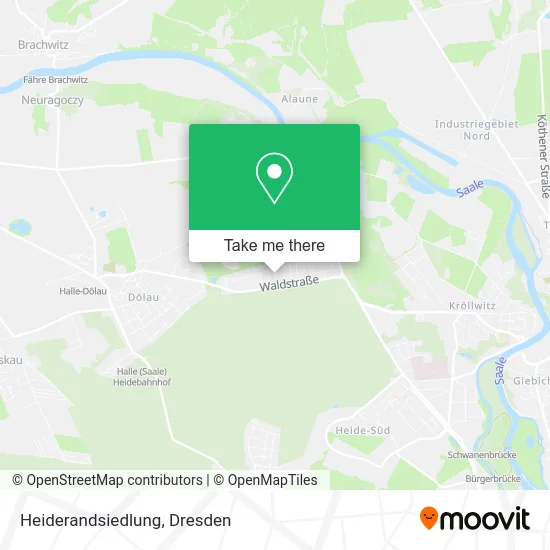 Карта Heiderandsiedlung