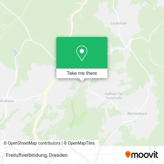 Карта Freiluftverbindung