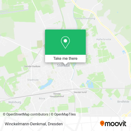 Карта Winckelmann-Denkmal