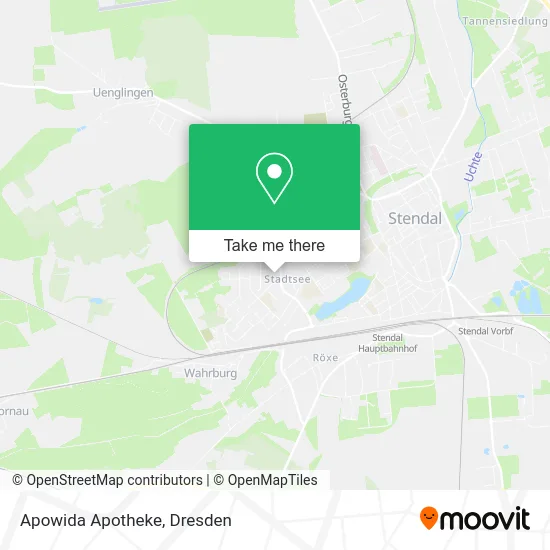 Карта Apowida Apotheke