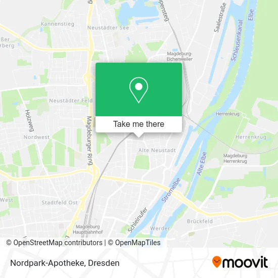 Карта Nordpark-Apotheke