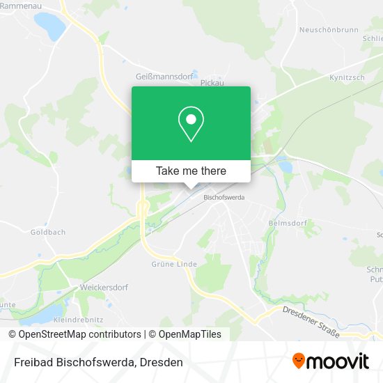 Карта Freibad Bischofswerda