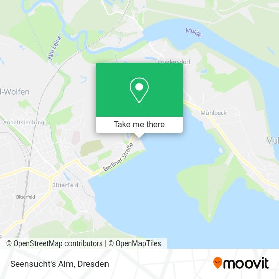 Карта Seensucht's Alm