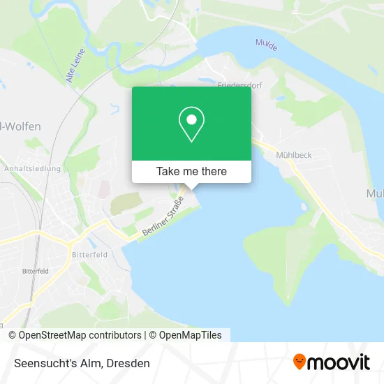 Карта Seensucht's Alm