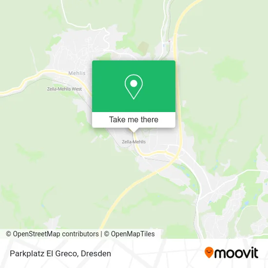 Карта Parkplatz El Greco