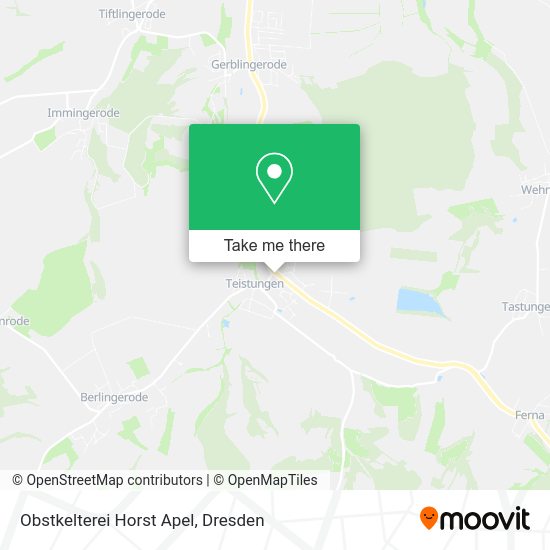 Карта Obstkelterei Horst Apel