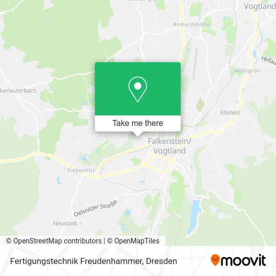 Карта Fertigungstechnik Freudenhammer