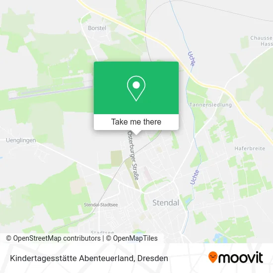 Карта Kindertagesstätte Abenteuerland