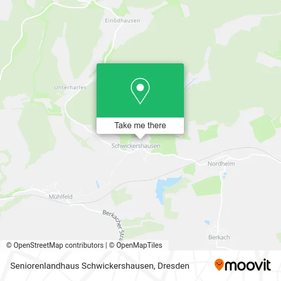 Карта Seniorenlandhaus Schwickershausen