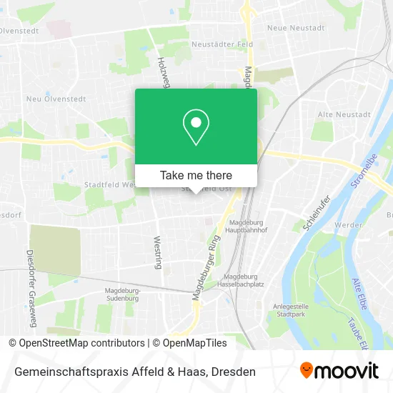 Карта Gemeinschaftspraxis Affeld & Haas