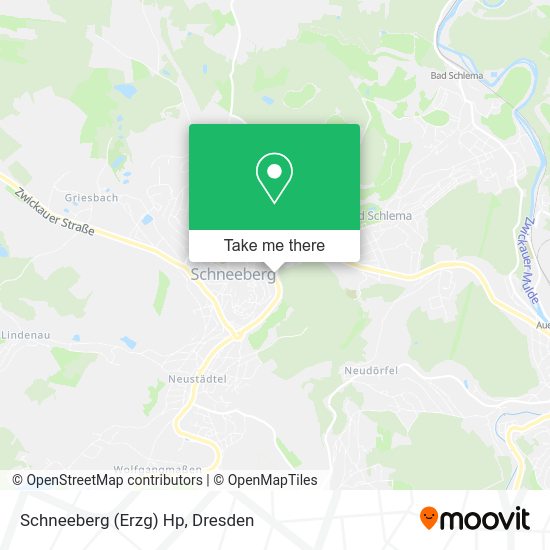 Карта Schneeberg (Erzg) Hp