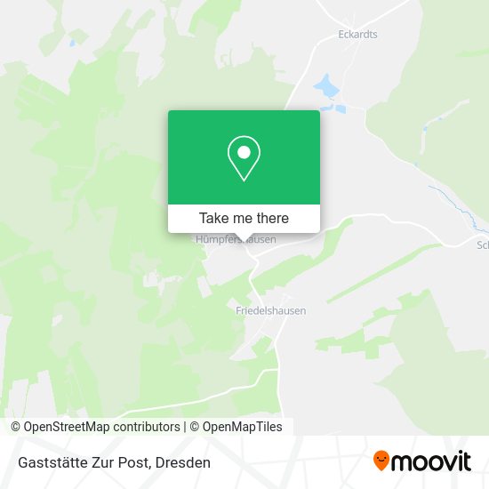 Карта Gaststätte Zur Post