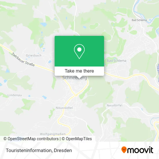 Карта Touristeninformation