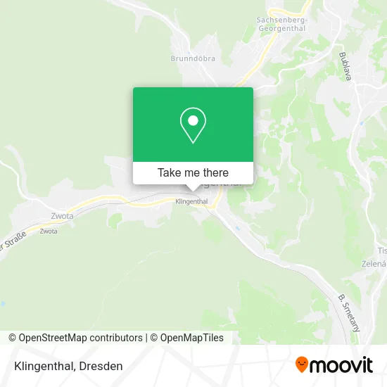Карта Klingenthal