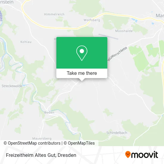 Карта Freizeitheim Altes Gut