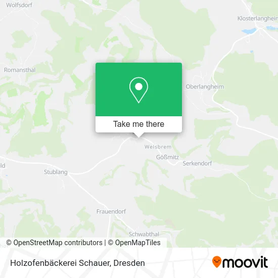 Карта Holzofenbäckerei Schauer