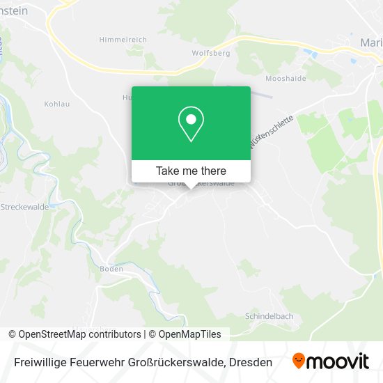 Карта Freiwillige Feuerwehr Großrückerswalde