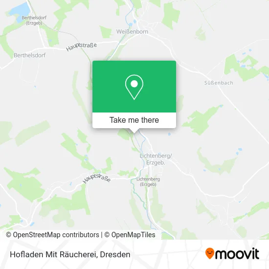 Карта Hofladen Mit Räucherei