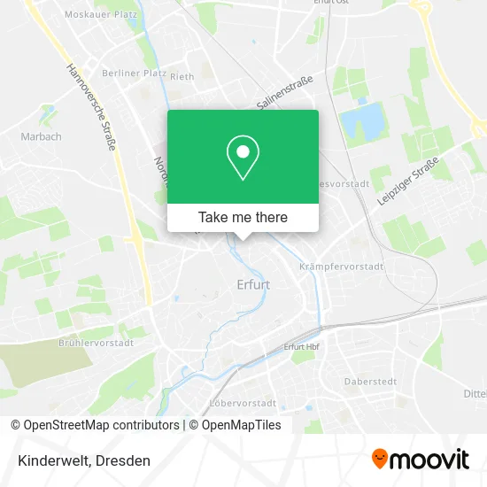 Карта Kinderwelt