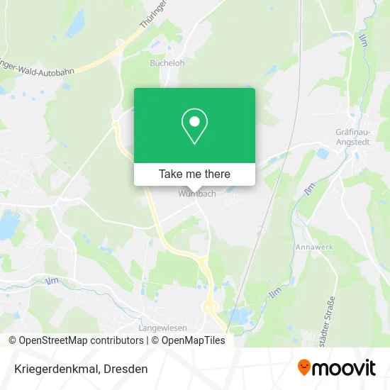 Карта Kriegerdenkmal