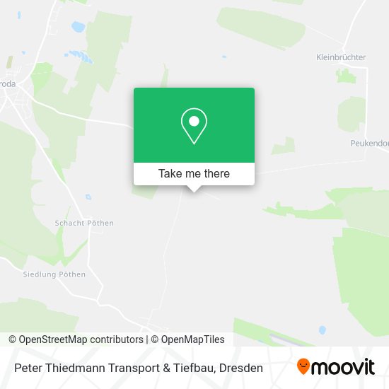 Карта Peter Thiedmann Transport & Tiefbau