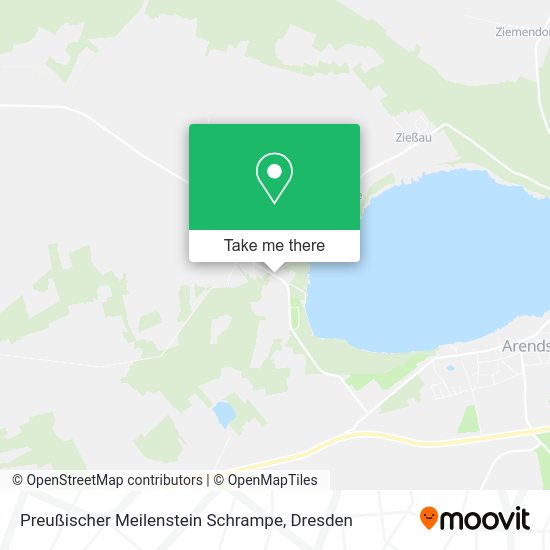 Карта Preußischer Meilenstein Schrampe