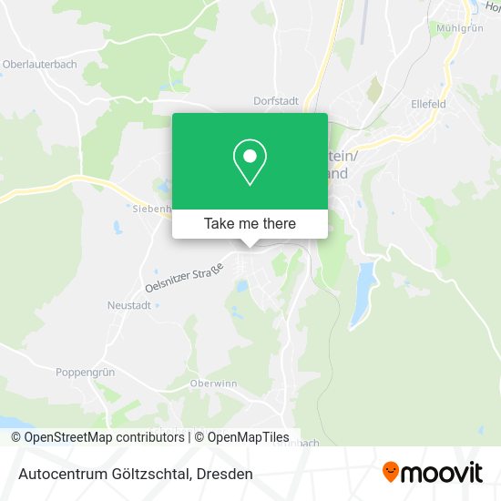 Карта Autocentrum Göltzschtal