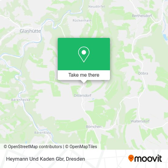 Карта Heymann Und Kaden Gbr
